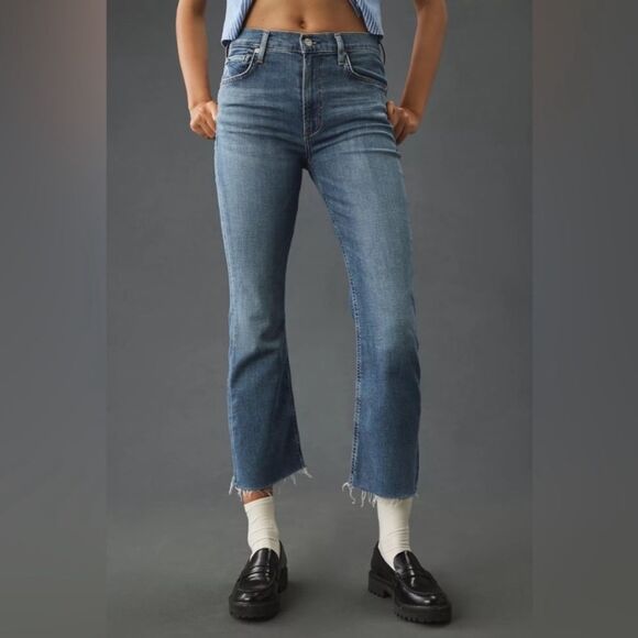 CITIZENS OF HUMANITY Jeans Boot Cut Isola High Waist Med Wash Blue Size 25 - Picture 1 of 13
